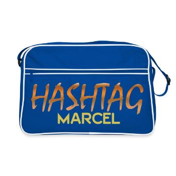 Marcel - Sac Retro - bleu/blanc - Devant