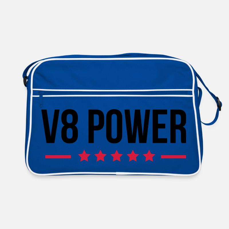 V8 Power Retro Tasche