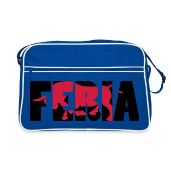 Feria - Sac Retro - bleu/blanc - Devant