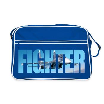 Fighter Su-30 SM - Retro Bag - blue/white - Front