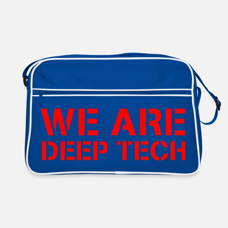 We Are Deep Tech Retro Tasche