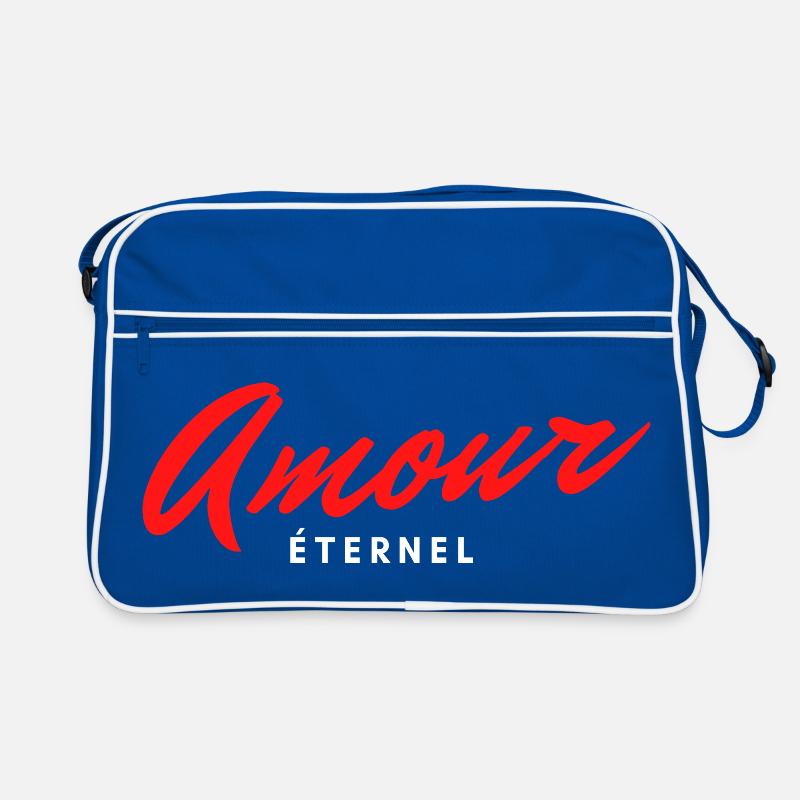Amour éternel, cadeau de saint Valentin Sac Retro