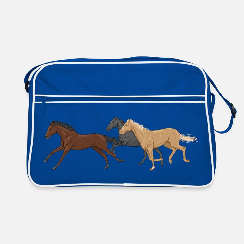 Three Horses Retro Bag