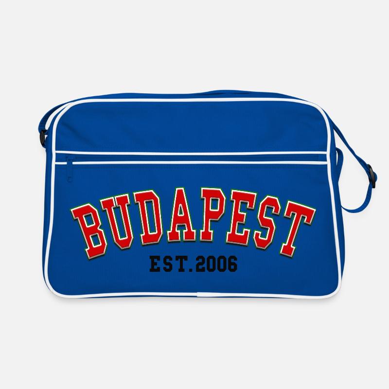 Budapest Est. 2006 Retro Bag