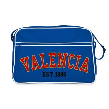 Valencia Est. 1996 - Retro Bag - blue/white - Front