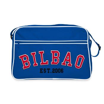 Bilbao Est. 2006 - Retro Bag - blue/white - Front