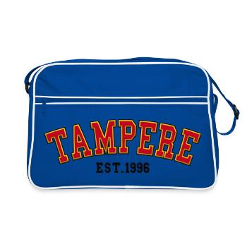 Tampere Est. 1996 - Retro Bag - blue/white - Front