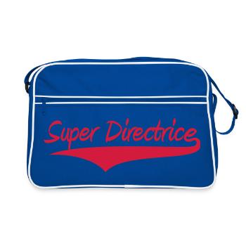 Super Directrice - Sac Retro - bleu/blanc - Devant
