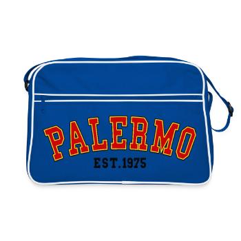 Palerme Est.1975 - Sac Retro - bleu/blanc - Devant