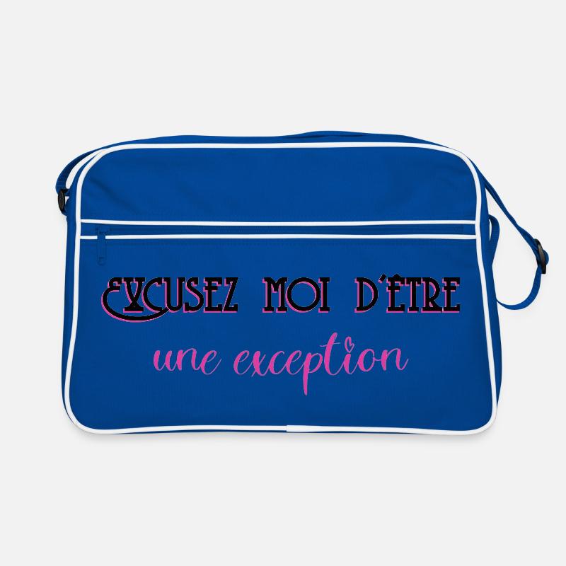 Excuse me for being an exception Retro Bag