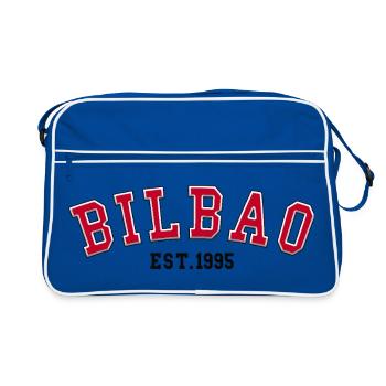 Bilbao Est. 1995 - Retro Bag - blue/white - Front