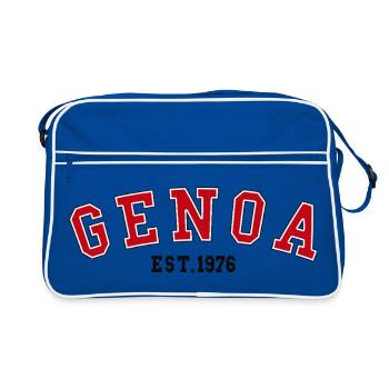 Genoa Est. 1976 - Retro Bag - blue/white - Front