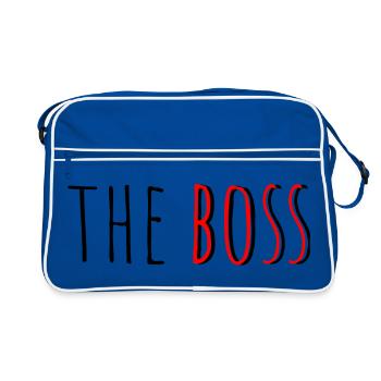 Jester Design Professional Expression - Retro Bag - blue/white - Front
