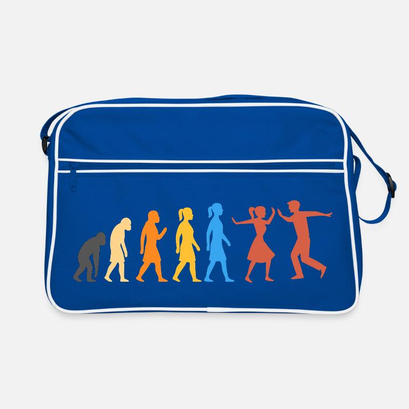 Swing-Tanz - Die höchste Stufe der Evolution (2) Retro Tasche