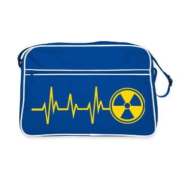 X-ray technician - Retro Bag - blue/white - Front
