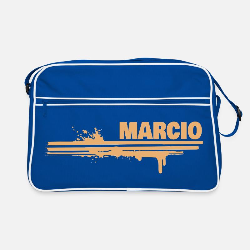 Marcio als Malerei Retro Tasche