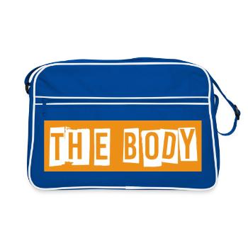 The Body - Retro Bag - blue/white - Front