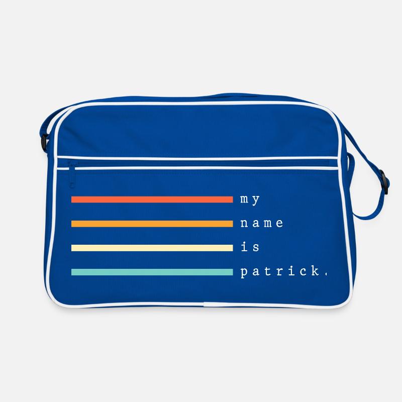 Mein Name ist Patrick Retro Tasche