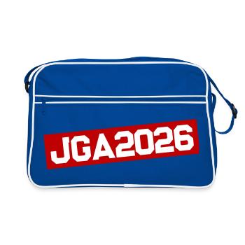 JGA 2026 - Sac Retro - bleu/blanc - Devant