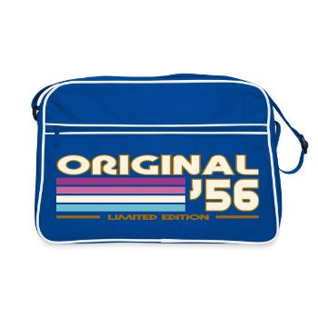 Original 56 Rayures Rétro - Sac Retro - bleu/blanc - Devant