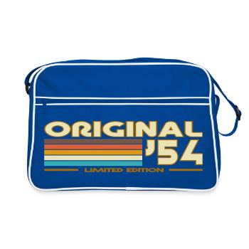 Original 54 Rainbow Retro - Retro Bag - blue/white - Front