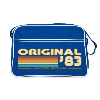 Original 83 Retro Rainbow - Retro Bag - blue/white - Front