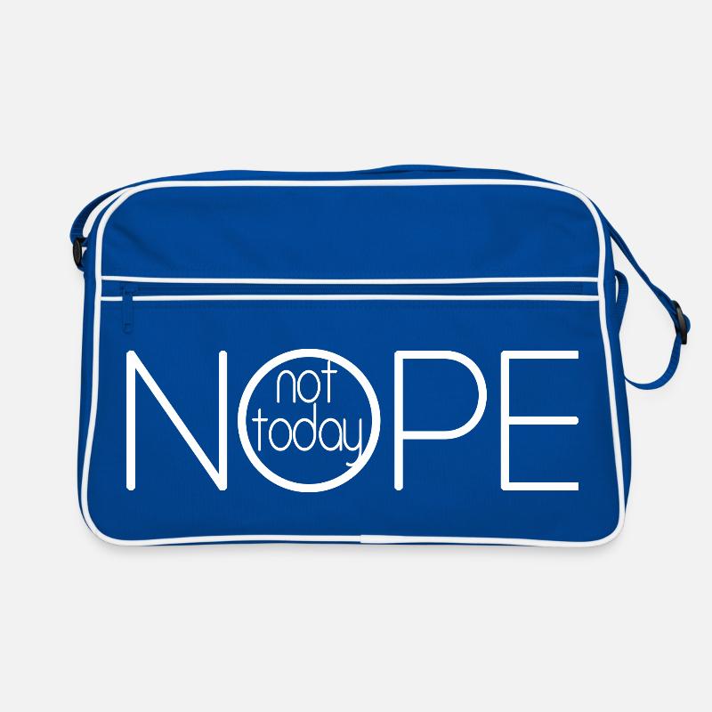 NOPE NOT TODAY V2 Retro Bag