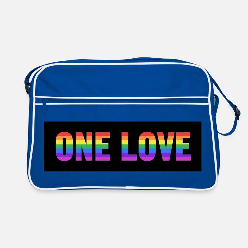 ONE LOVE Retro Tasche