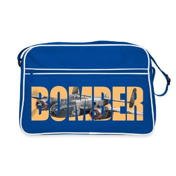 Bomber B-25 Mitchell - Retro Bag - blue/white - Front