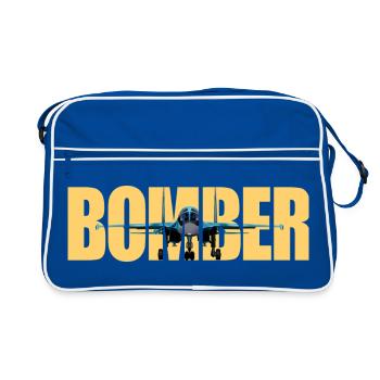 Bomber Su-34 - Retro Bag - blue/white - Front