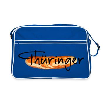 Thuringia Bratwurst - Retro Bag - blue/white - Front