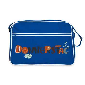 Thursday Weekday - Retro Bag - blue/white - Front