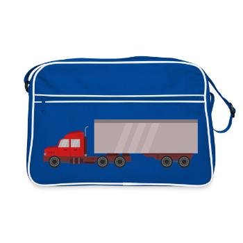Container trucks - Retro Bag - blue/white - Front