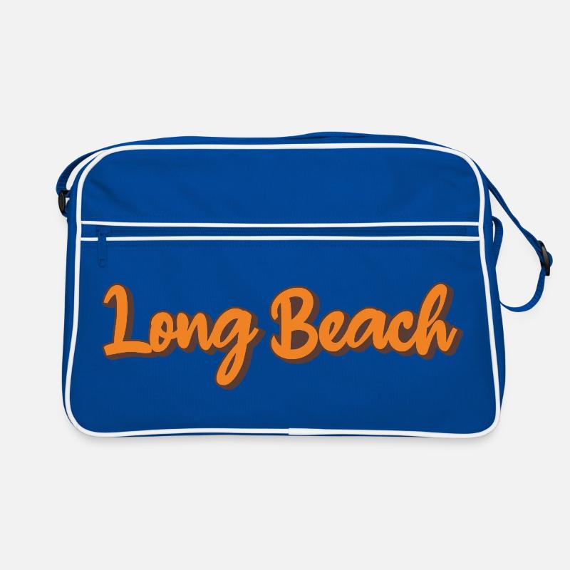 Long Beach Retro Script Retro Bag