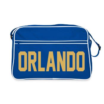 Orlando - Retro Bag - blue/white - Front