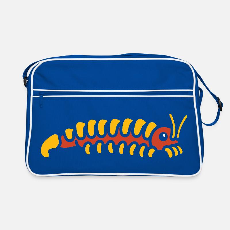 Tausendfüßler Retro Tasche