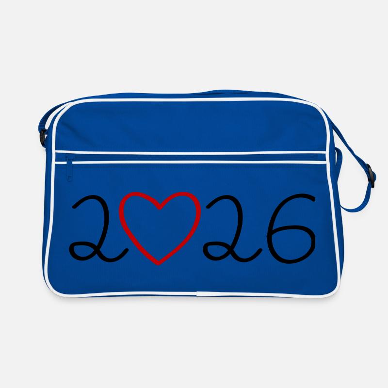 Cœur 2026 Sac Retro