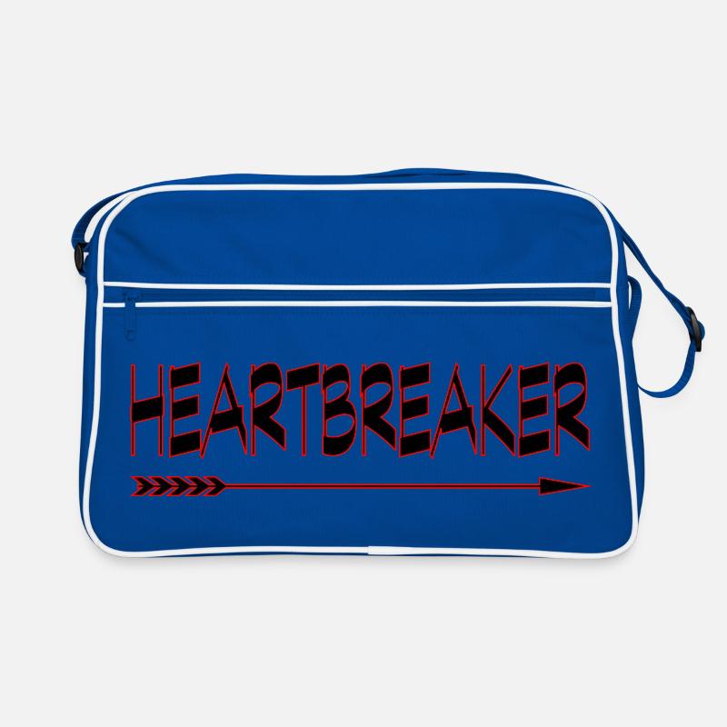Neon-Herzbrecher Retro Tasche