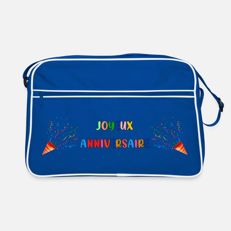 Idées Cadeaux uniques pour un Joyeux Anniversaire! Sac Retro