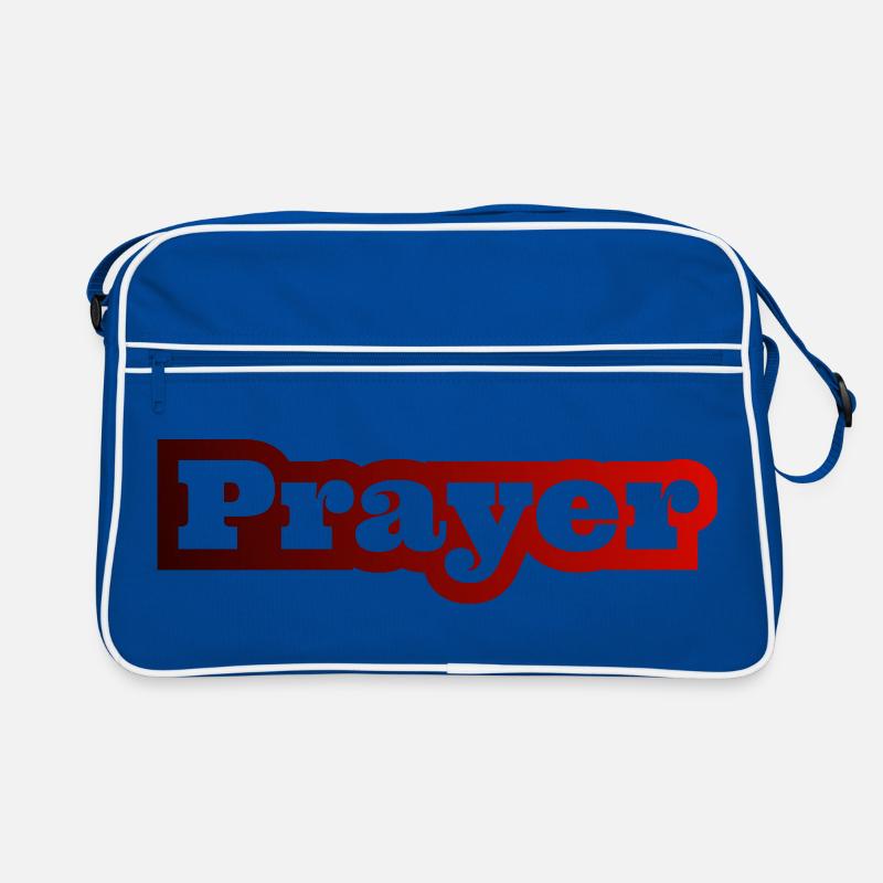 Christian Proverbs Prayer Prayer Jesus Bible Retro Bag