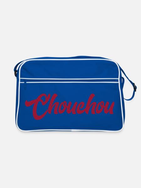 Favorite - Retro Bag - blue/white - Front