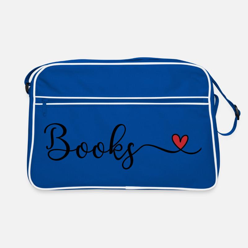 Bücher Retro Tasche