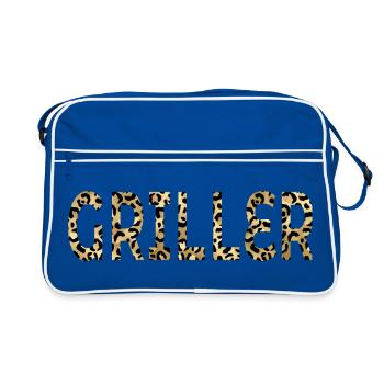 Grill BBQ - Griller - Retro Bag - blue/white - Front