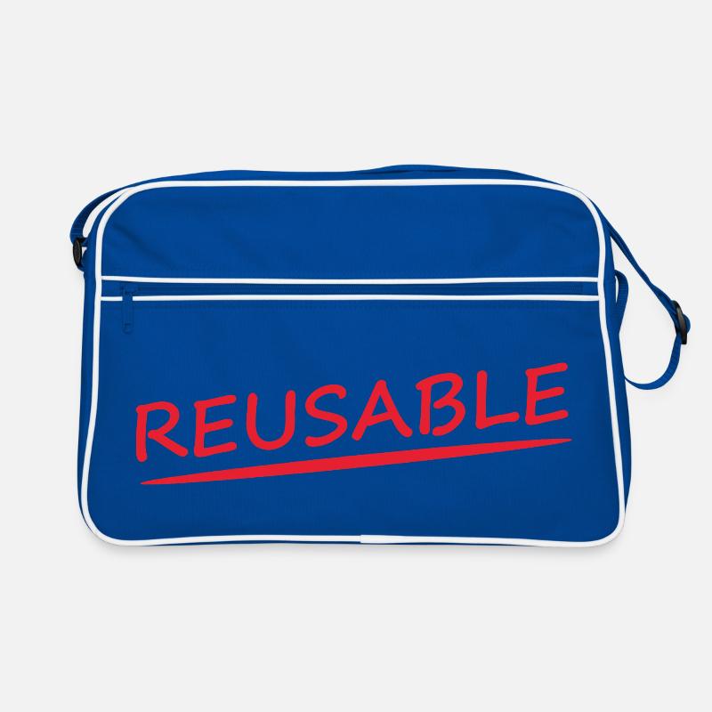 REUSABLE Retro Tasche