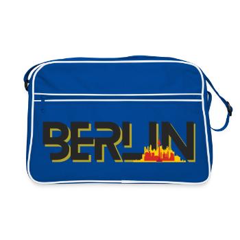 Ville de Berlin - Retro Bag - blue/white - Front