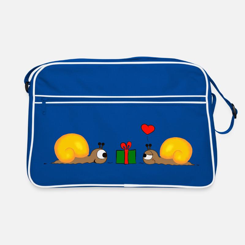 Snail-Gift Retro Tasche
