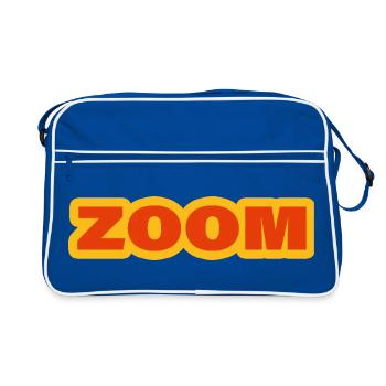 Zoom - Retro Bag - blue/white - Front