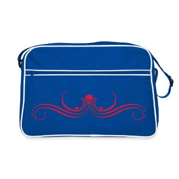 frame - Retro Bag - blue/white - Front