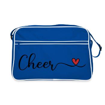 Cheer - Retro Bag - blue/white - Front