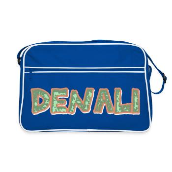 Trekking Denali - Retro Bag - blue/white - Front